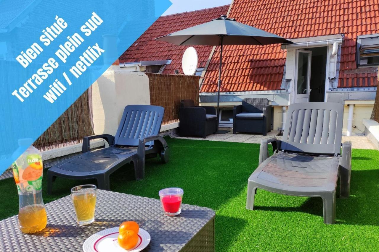 Joli Petit T2 Terrasse Proche Du Phare Apartment Кале Екстериор снимка